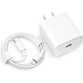 JUCDEKE 20W Fast Charger-Type C Power Wall Charger with 6FT Charging Cable Compatible with iPhone 14/13/13 Pro Max/12/12 Mini/12 Pro/12 Pro Max/11/11 Pro