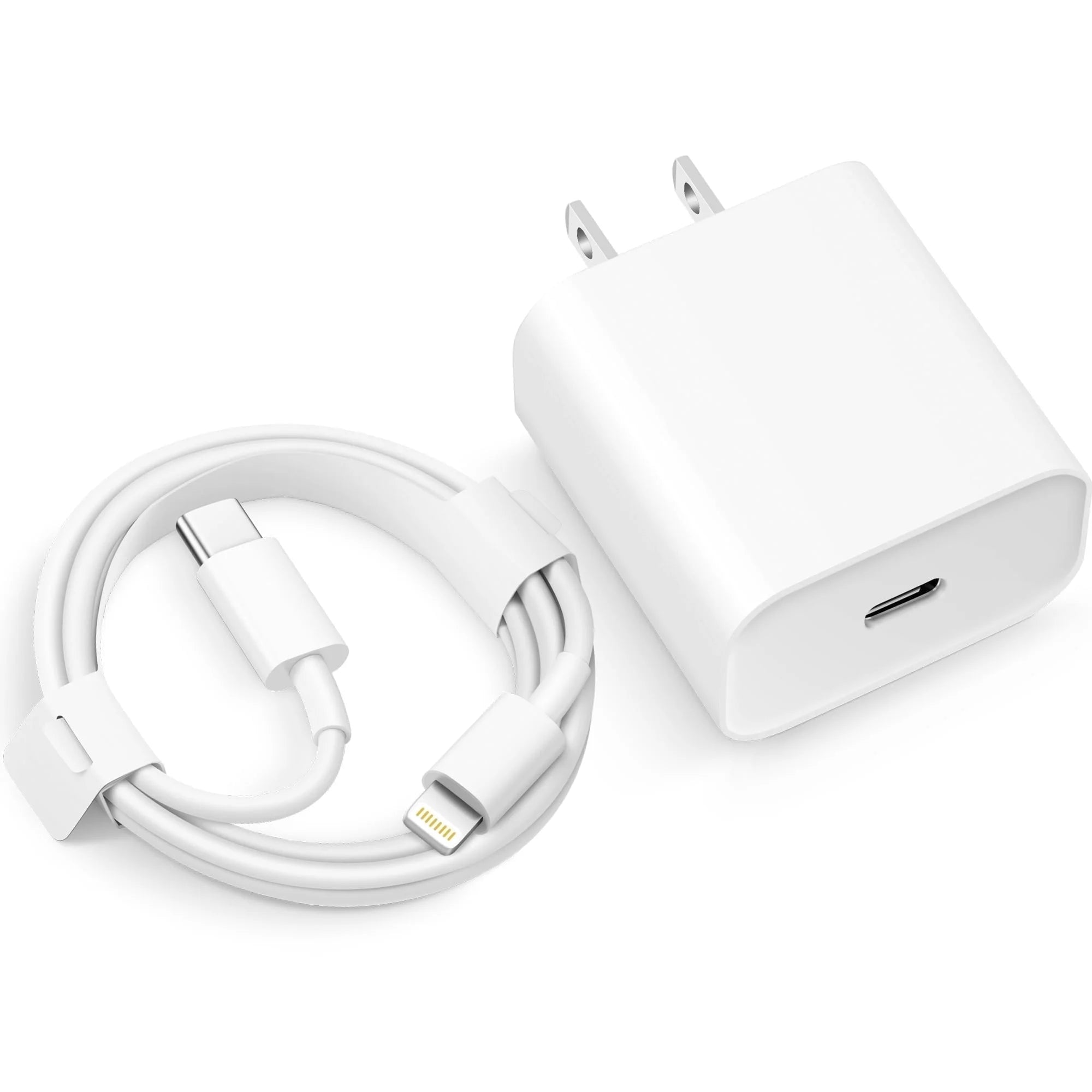 JUCDEKE 20W Fast Charger-Type C Power Wall Charger with 6FT Charging Cable Compatible with iPhone 14/13/13 Pro Max/12/12 Mini/12 Pro/12 Pro Max/11/11 Pro