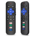 Pack of 2-Replacement Remote Control Only for Roku TV-Compatible for TCL Roku/Hisense Roku/Onn Roku/Sharp Roku/Element Roku/Westinghouse Roku/Philips Roku Smart TVs (Not for Roku Stick and Box)